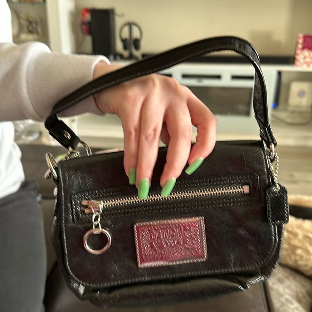 Coach Poppy Clutch 🖤